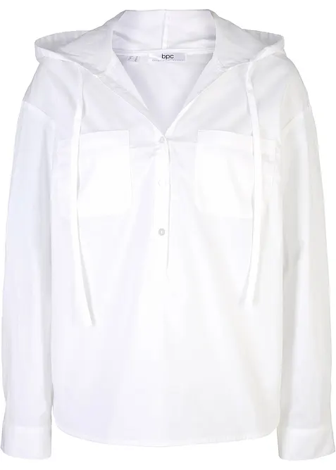 Halenková tunika z čisté organické bavlny, bonprix