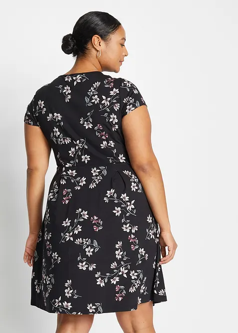 Žerzejové šaty z viskózové směsi, bonprix