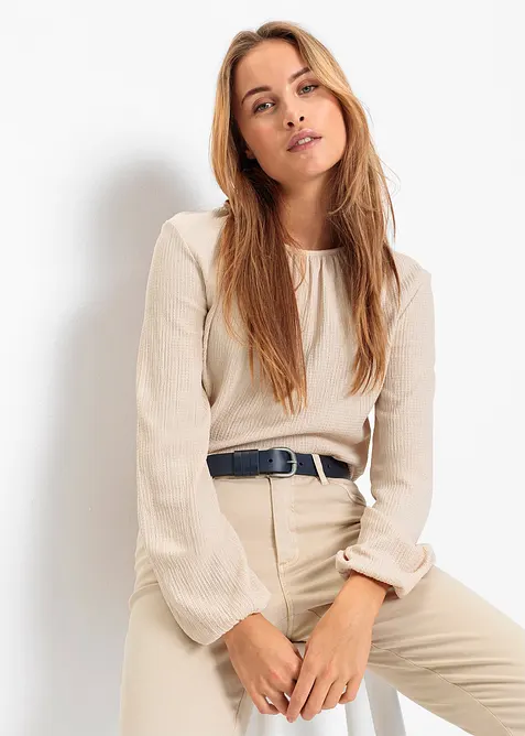 Kožený pásek, bonprix