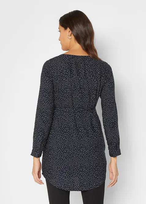 Těhotensk&eacute;/kojic&iacute; halenkov&eacute; &scaron;aty 2 v 1, ze spl&yacute;vav&eacute; visk&oacute;zy, bonprix