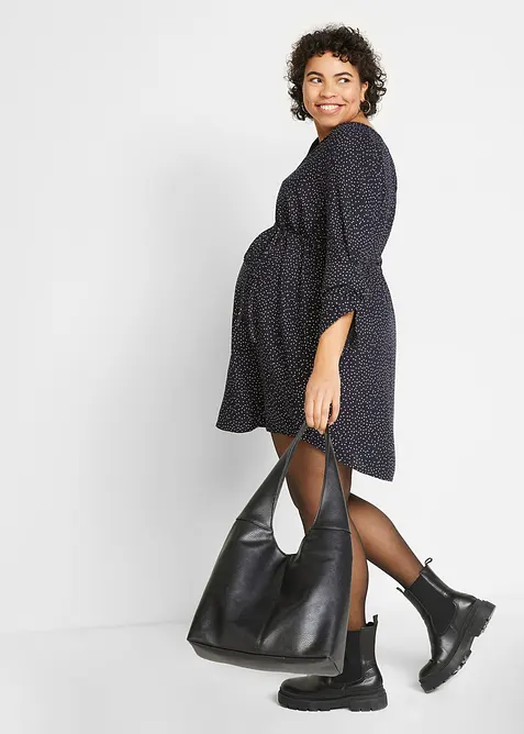 Těhotensk&eacute;/kojic&iacute; halenkov&eacute; &scaron;aty 2 v 1, ze spl&yacute;vav&eacute; visk&oacute;zy, bonprix