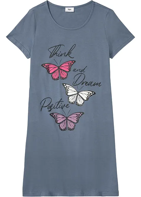 Krátká noční košile z čisté organické bavlny, bonprix