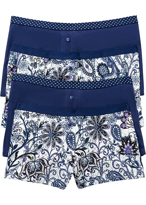 Dámské boxerky (4 ks v balení), bonprix