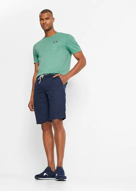 Tričko s kapsou, z čisté organické bavlny (2 ks v balení), bonprix