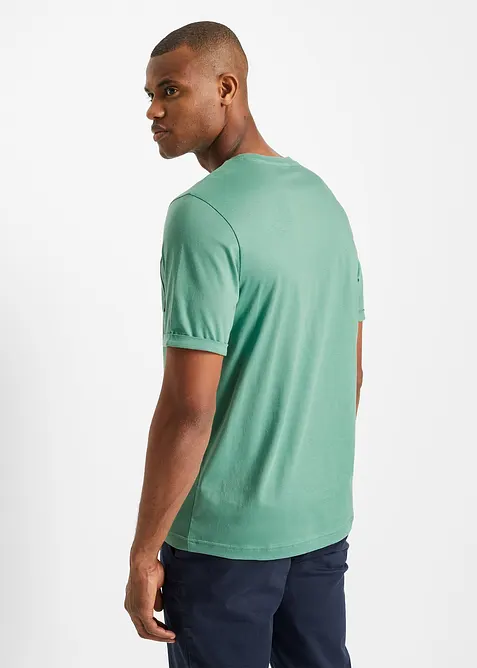 Tričko s kapsou, z čisté organické bavlny (2 ks v balení), bonprix