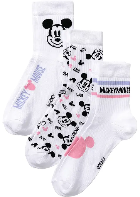 N&iacute;zk&eacute; ponožky Mickey Mouse (3 p&aacute;ry), Disney