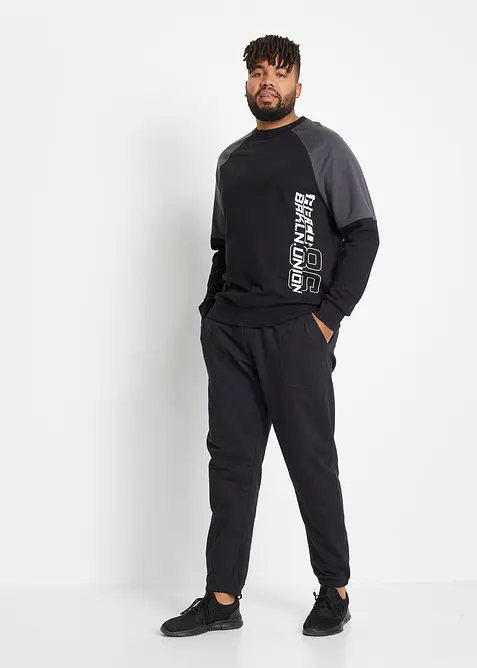 Joggingové kalhoty z čisté organické bavlny, bonprix