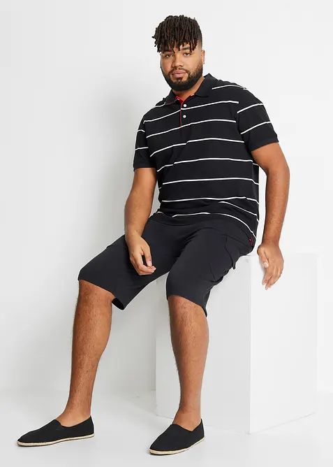 Triko polo z pik&eacute; (2 ks v balen&iacute;), kr&aacute;tk&yacute; ruk&aacute;v, bonprix