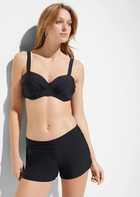 Koupací šortky s všitými kalhotkami, bonprix