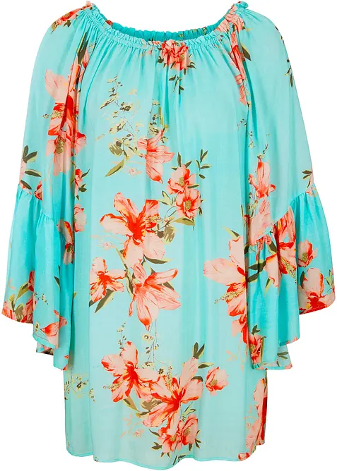 Pl&aacute;žov&aacute; tunika z visk&oacute;zy, bonprix