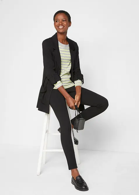 Dlouhý blejzr z viskózové směsi Punto di Roma, bonprix