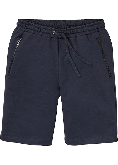 Tepl&aacute;kov&eacute; bermudy s praktick&yacute;mi kapsami na zip, bonprix