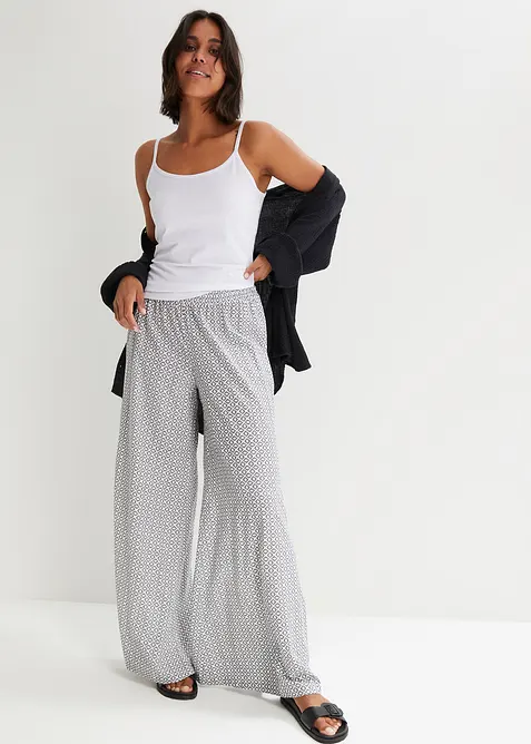 Top s &uacute;zk&yacute;mi ram&iacute;nky, z čist&eacute; organick&eacute; bavlny (2 ks v balen&iacute;), bonprix