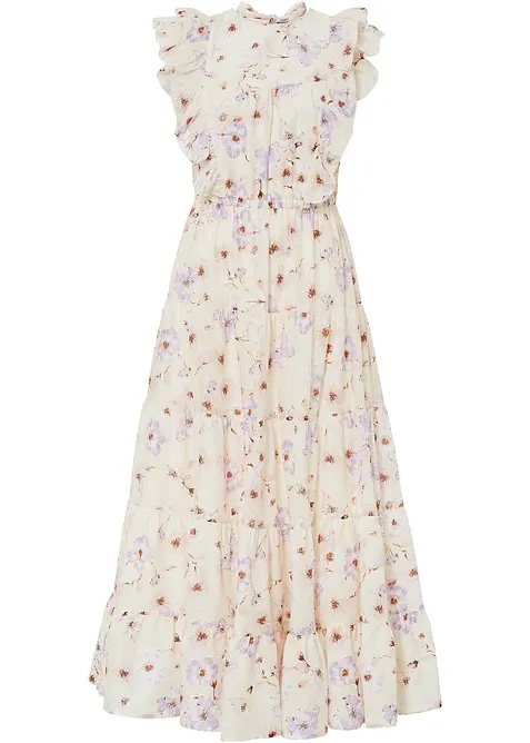 Maxi šaty z čisté bavlny, bonprix