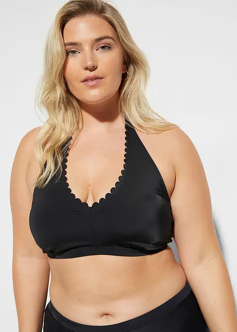 Bikinový top s ramínkem za krk, bonprix