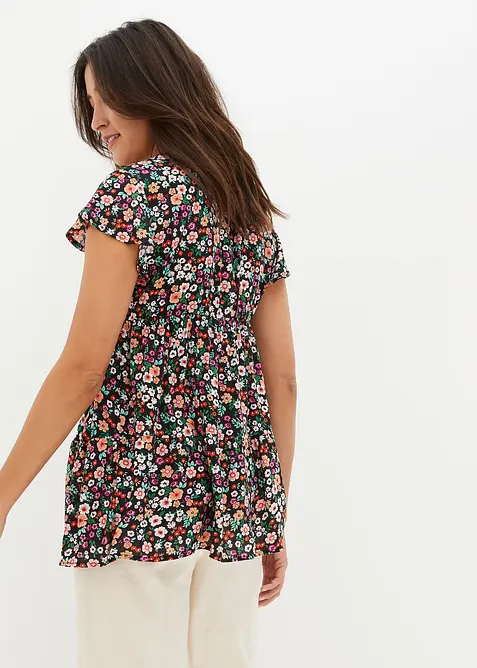 Těhotenská tunika s kojicí funkcí, z viskózy, bonprix