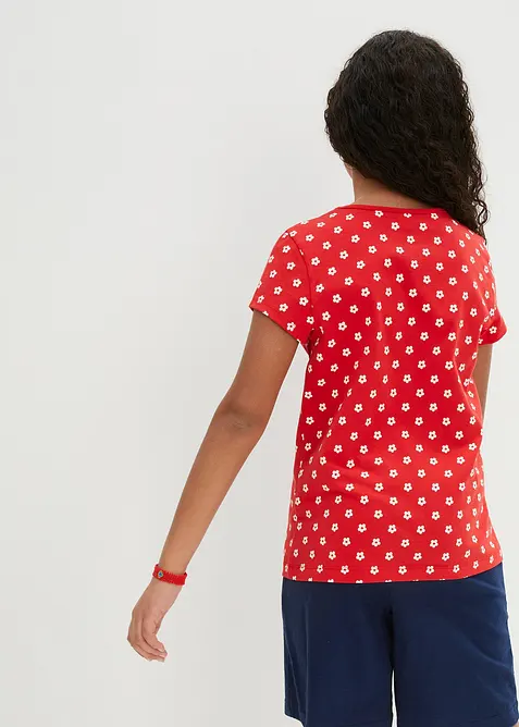 Dívčí tričko z čisté organické bavlny (2 ks v balení), bonprix