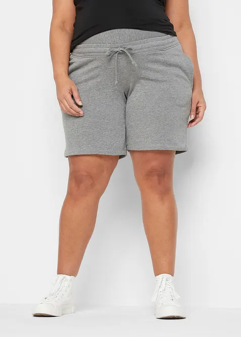 Těhotenské bermudy z měkké teplákoviny (2 ks v balení), bonprix