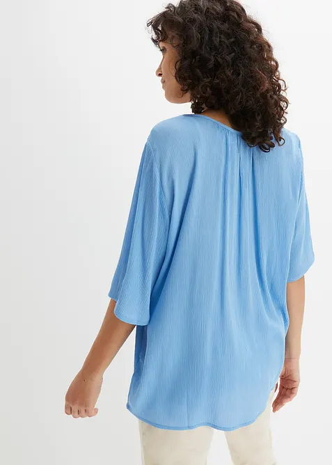 Tunika se zmačkaným vzhledem, z měkké viskózy, bonprix