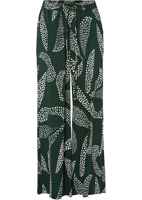 Viskózové kalhoty Marlene, bonprix