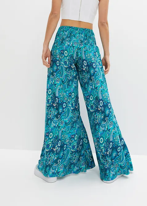 Kalhoty Palazzo ze splývavé viskózy, bonprix