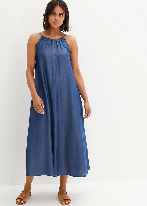 Dž&iacute;nov&eacute; &scaron;aty ze spl&yacute;vav&eacute;ho lyocellu, bonprix