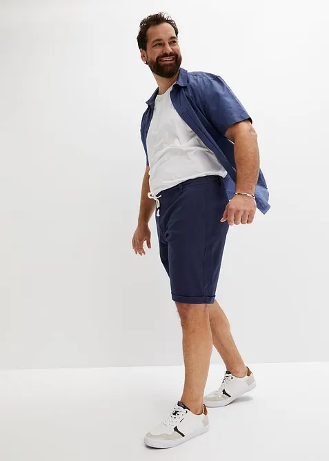 Bermudy Regular Fit se lnem, bonprix