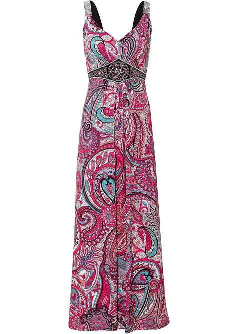 Maxi šaty s aplikacemi, bonprix