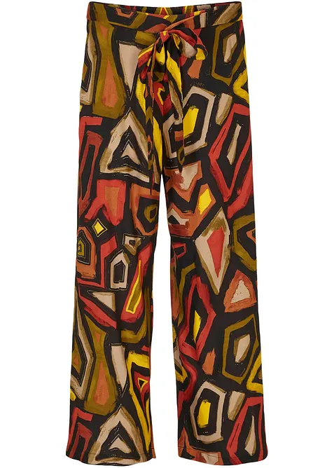 Viskózové kalhoty Culotte, bonprix