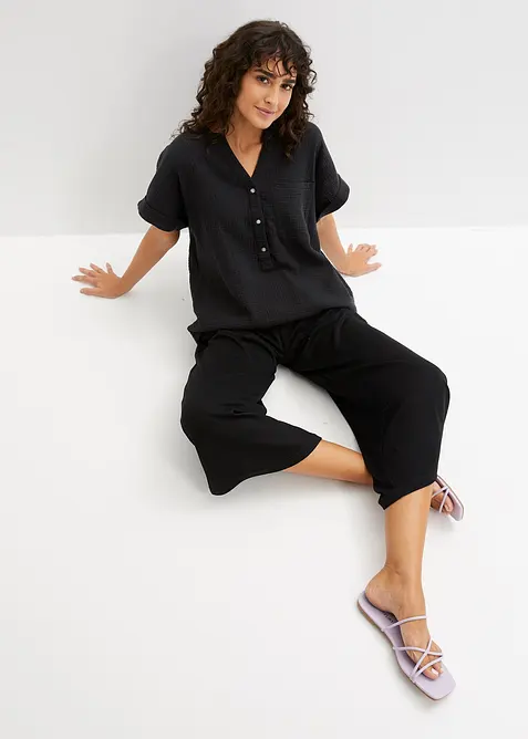 Mu&scaron;el&iacute;nov&aacute; halenka s kr&aacute;tk&yacute;m ruk&aacute;vem, bonprix