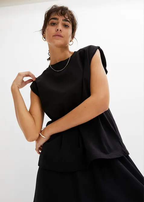 Oversize tričko z čist&eacute; organick&eacute; bavlny, bonprix