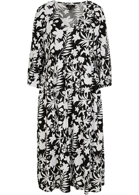 Midi &scaron;aty ze spl&yacute;vav&eacute; visk&oacute;zy, bonprix