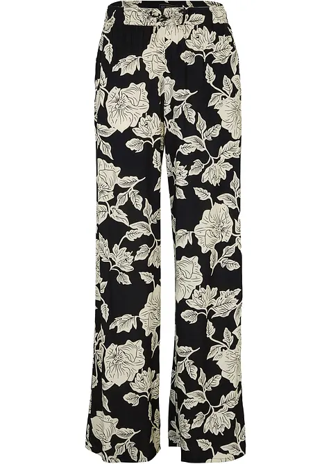 Kalhoty Palazzo ze splývavé viskózy, bonprix