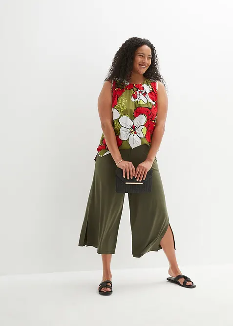 Halenkový top z viskózy, bonprix