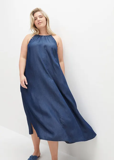 Dž&iacute;nov&eacute; &scaron;aty ze spl&yacute;vav&eacute;ho lyocellu, bonprix