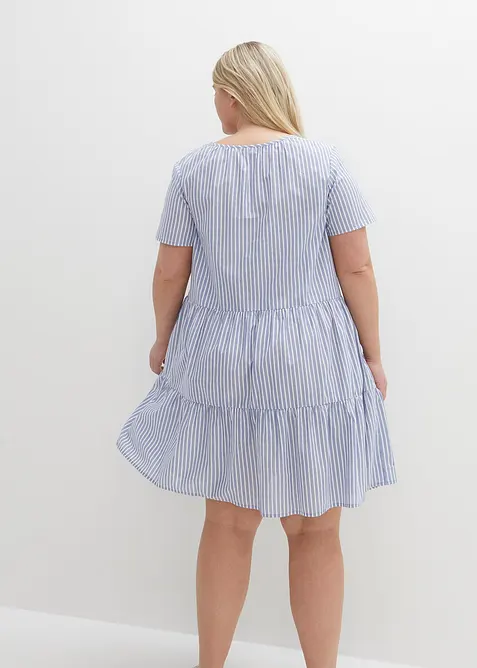 Letní tunikové šaty z čisté bavlny, bonprix