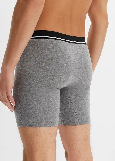 Dlouhé přiléhavé boxerky (3 ks v balení), bonprix