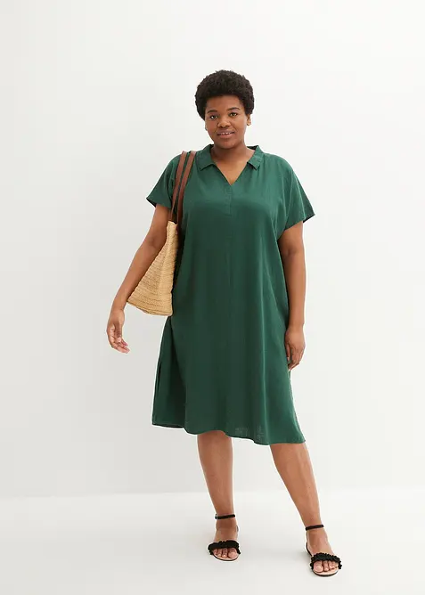 Lněné šaty, bonprix