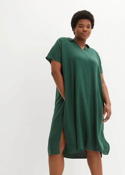 Lněné šaty, bonprix