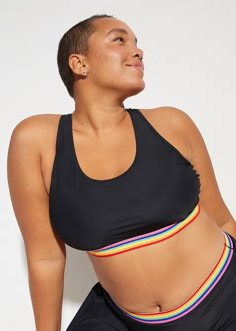 Podprsenkový top, lehce tvarující funkce, bonprix