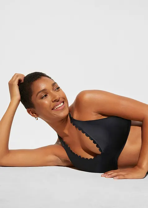 Bikinový top s ramínkem za krk, bonprix