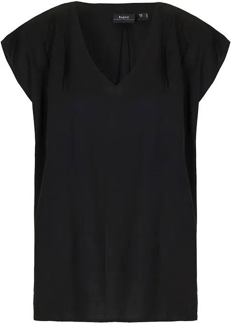 Halenka ze spl&yacute;vav&eacute; visk&oacute;zy, bonprix