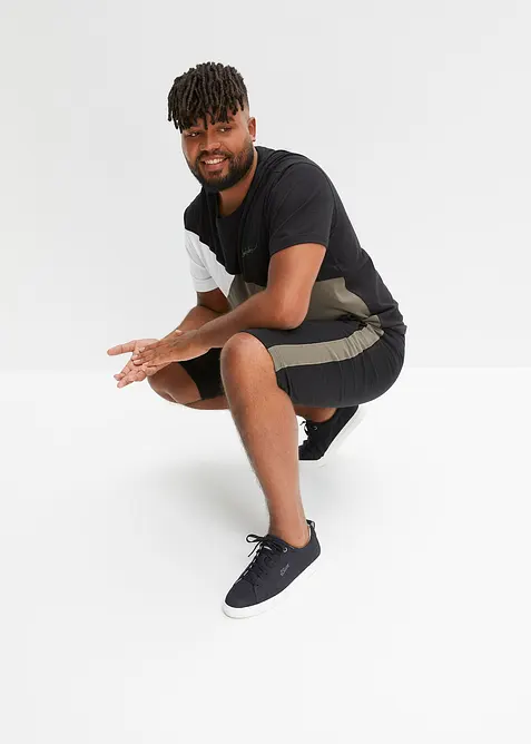 Tričko a teplákové bermudy (2dílná souprava), bonprix