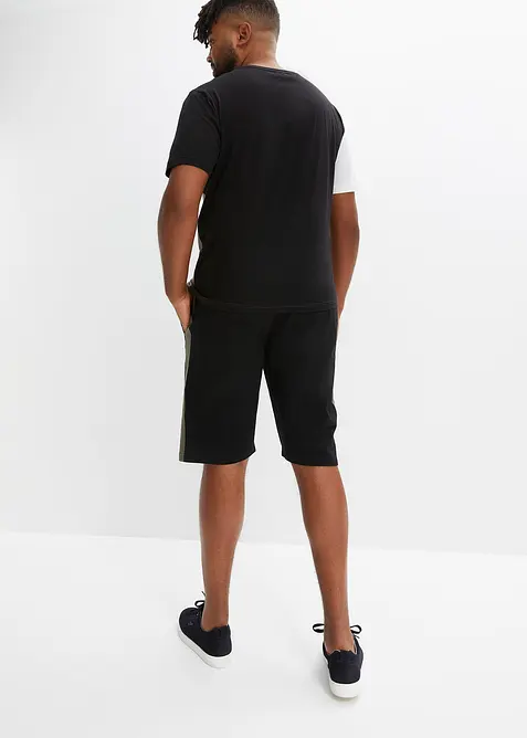 Tričko a teplákové bermudy (2dílná souprava), bonprix