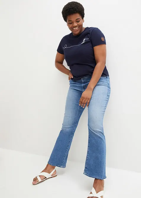 Tričko s výšivkou, bonprix