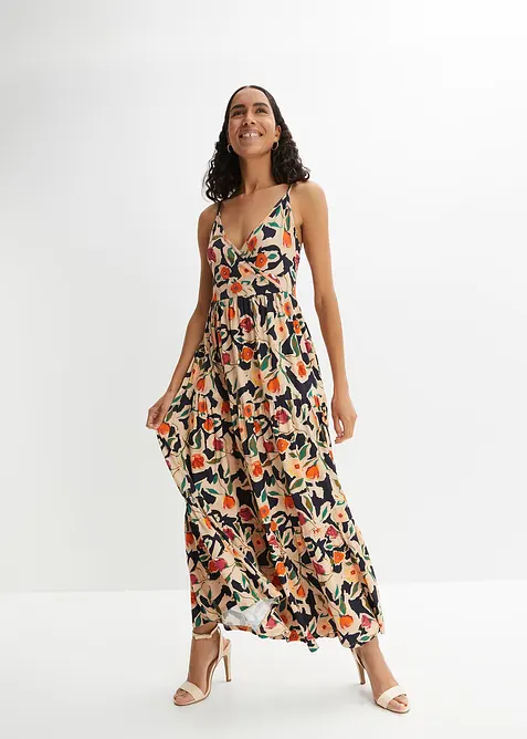 Maxi šaty z měkké viskózové směsi, bonprix