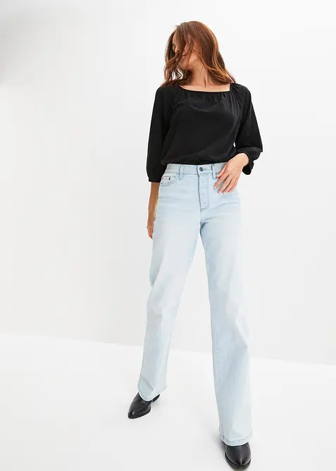 Úpletová halenka z čisté organické bavlny, bonprix