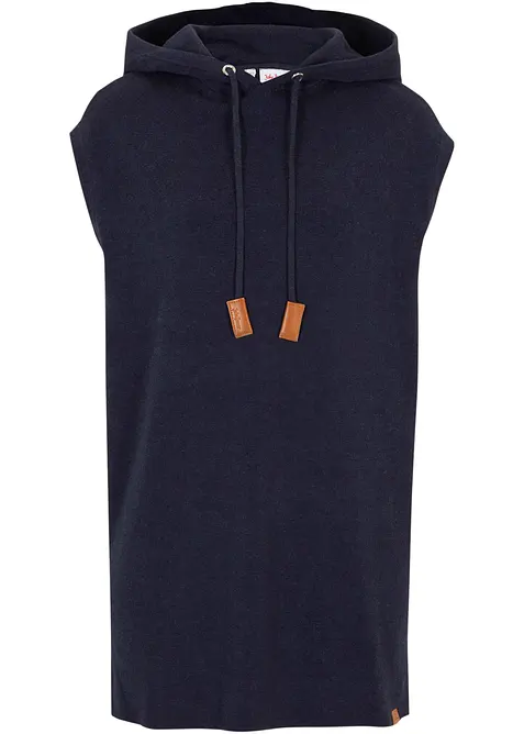 Vesta s kapucí, oversized, bonprix