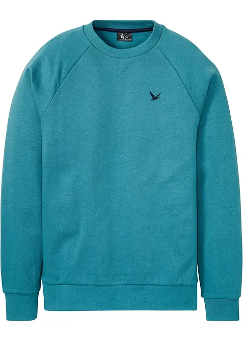 Mikina s ragl&aacute;nov&yacute;mi ruk&aacute;vy, s recyklovan&yacute;m polyesterem, bonprix