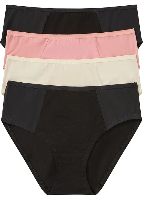 Maxikalhotky s organickou bavlnou (4 ks), bonprix